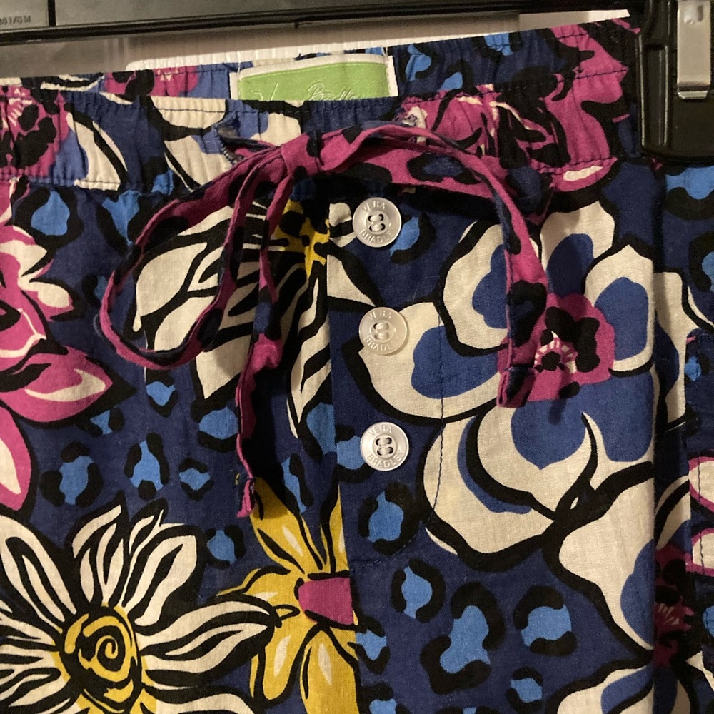 Vera Bradley African Violet Floral 2 Piece Pajamas - Loungewear In XS NWOT - Picture 12 of 15